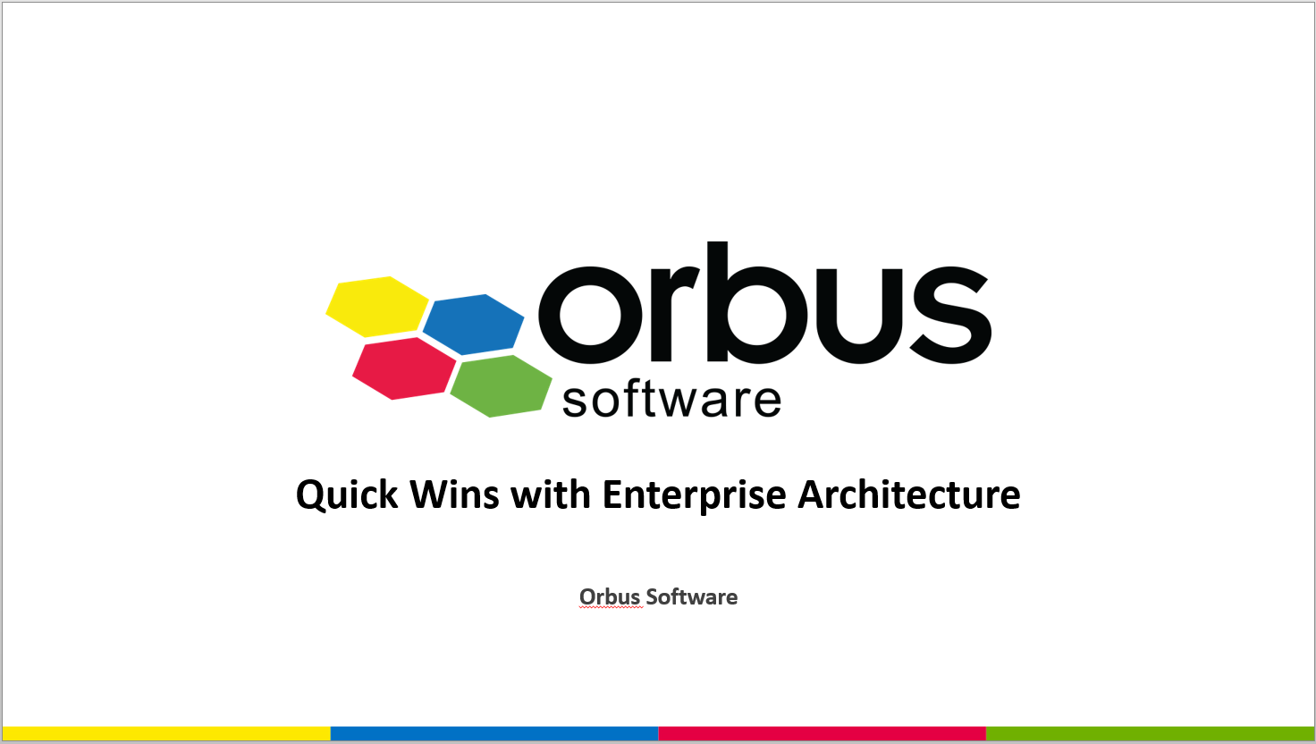 quick-wins-with-enterprise-architecture