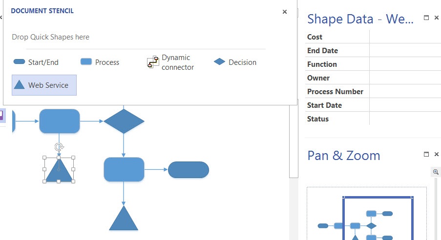 custome shapes and stencils in visio