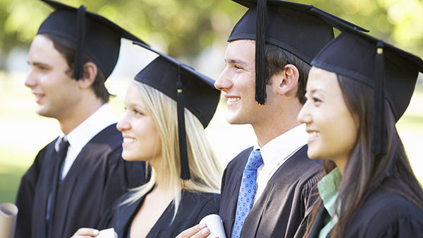 four college students