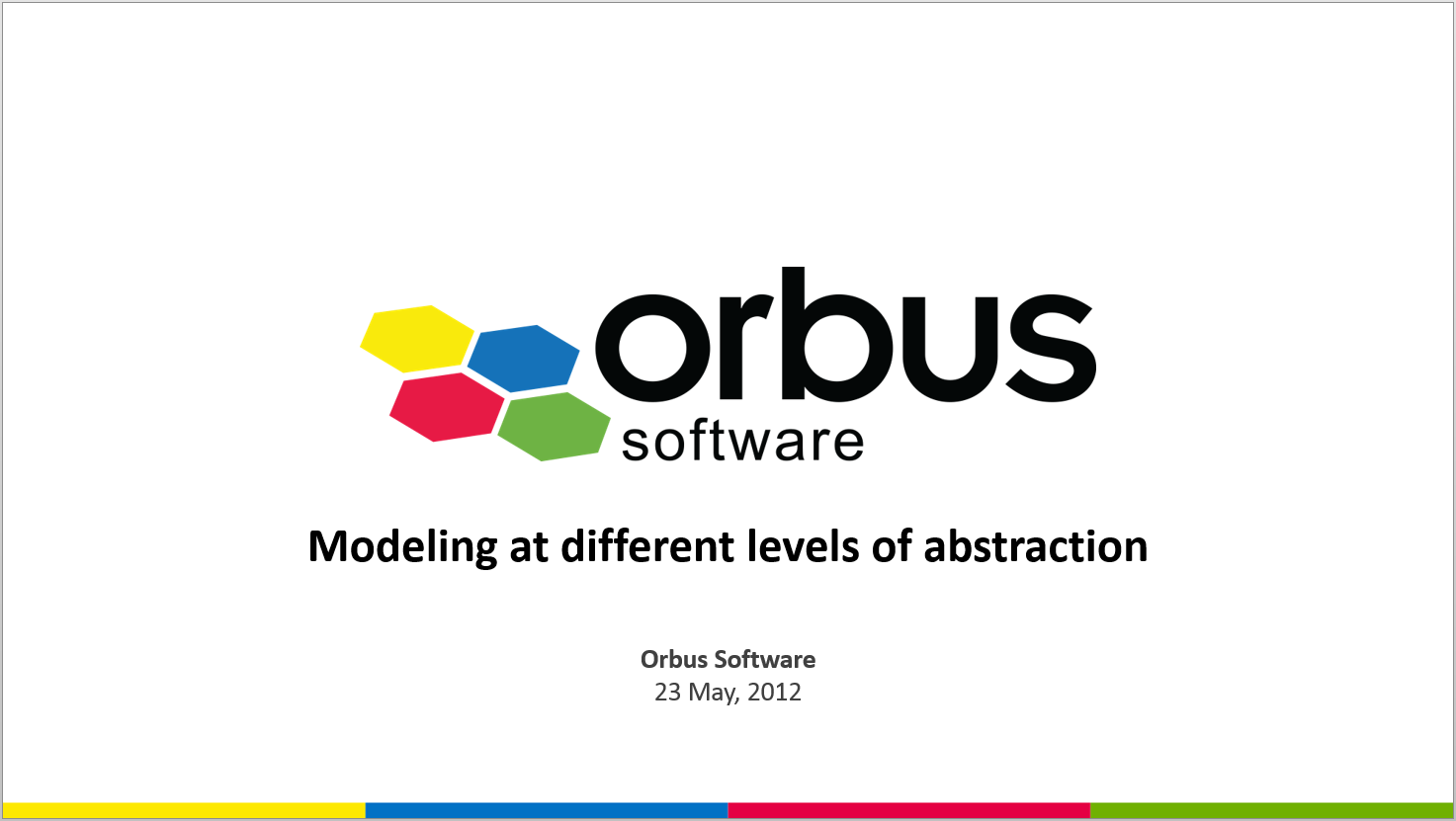 modeling-at-different-levels-of-abstraction