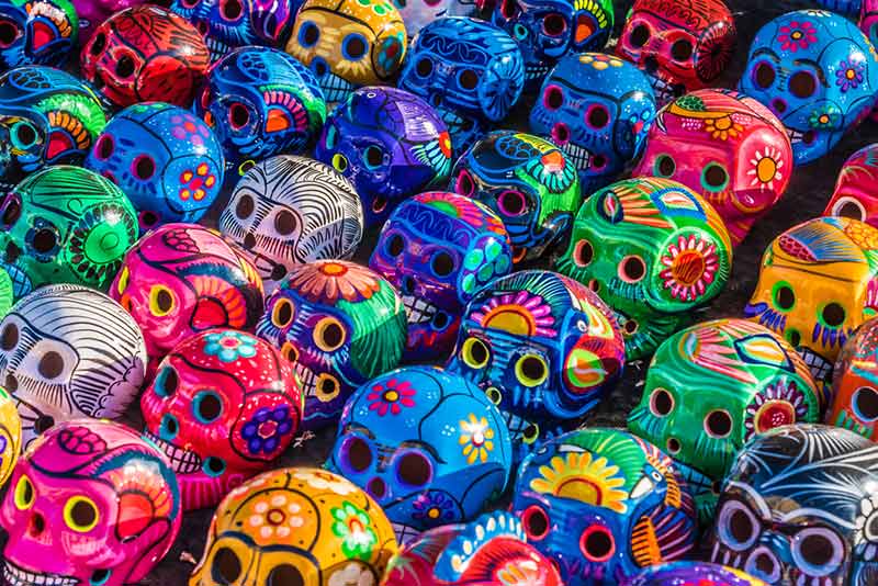 decorative skulls