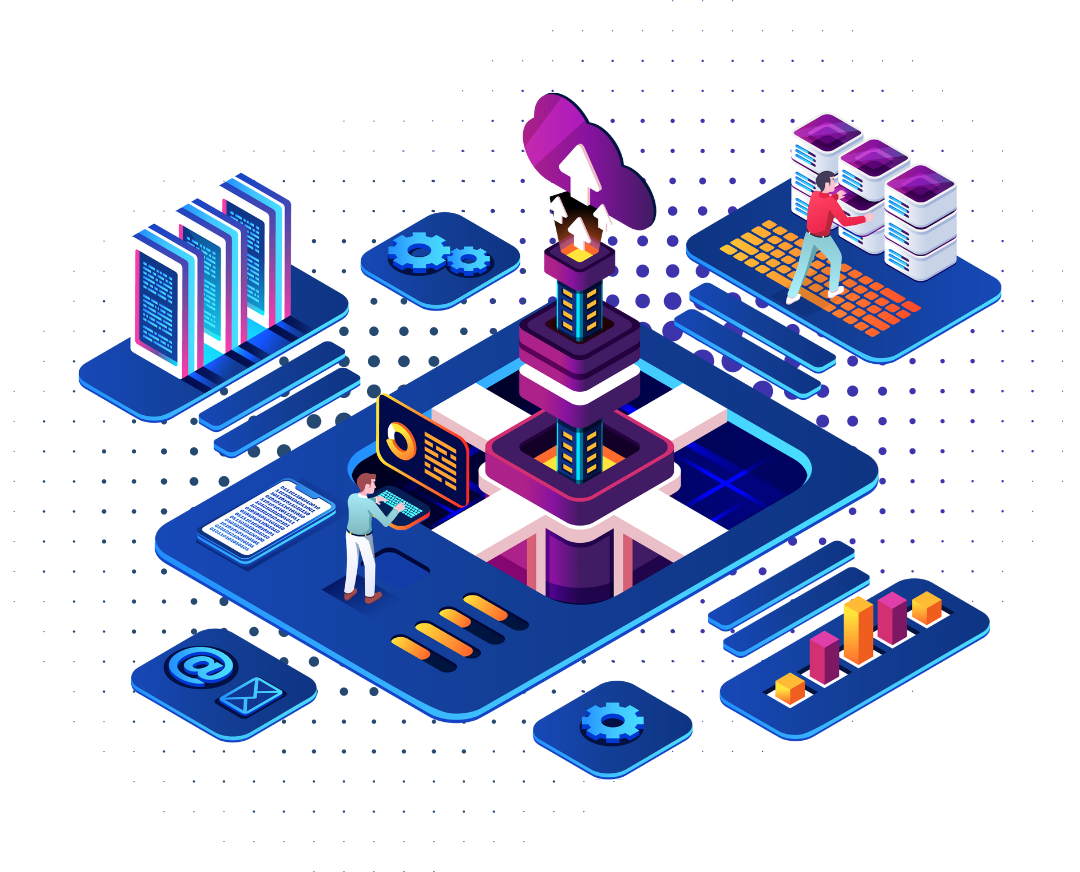 Orbus Software branded square banner featuring animated graphic of a digital twin of a city. Text fades on “Are digital twins of organizations the next generation of EA?” There’s a CTA to learn more.