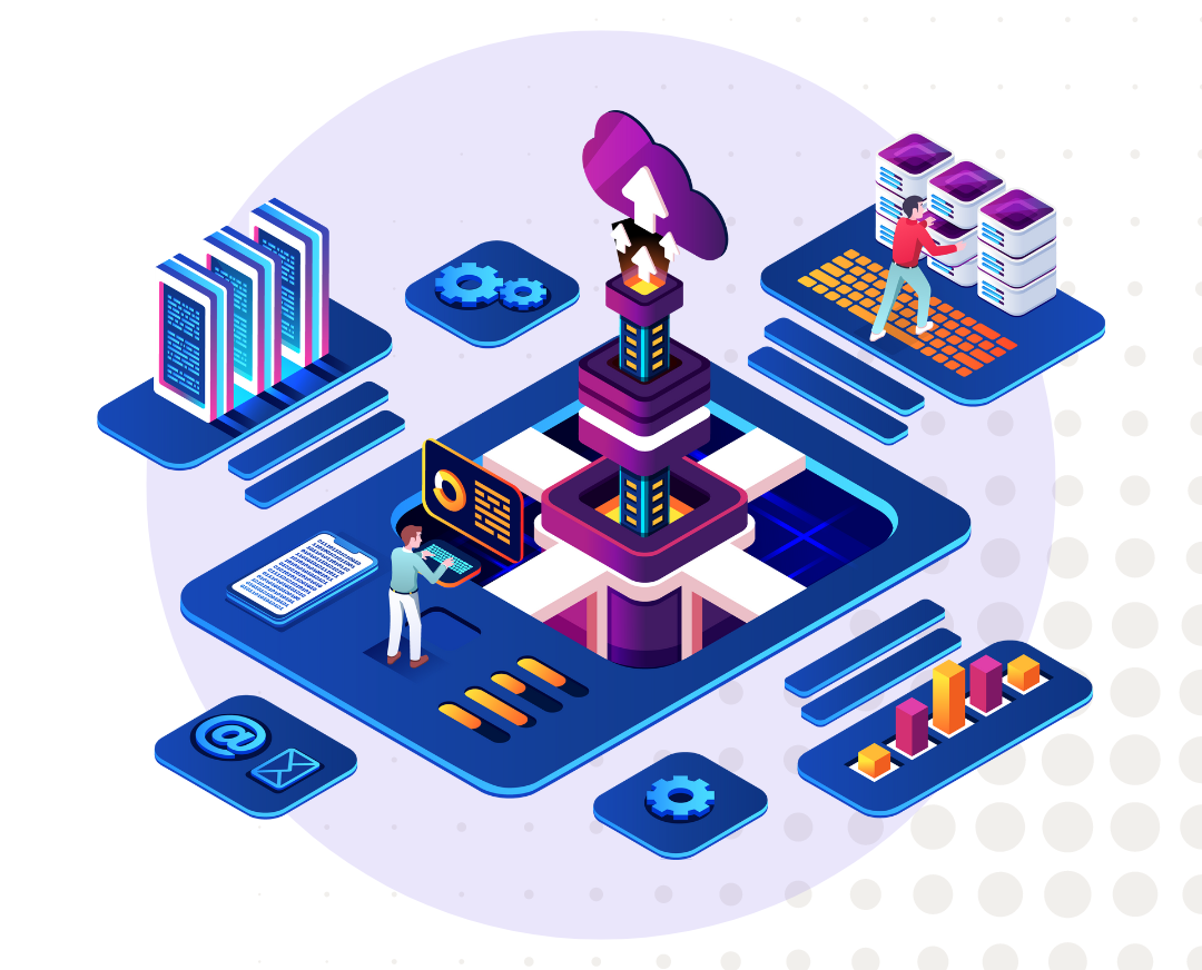Orbus Software branded square banner featuring animated graphic of a digital twin of a city. Text fades on “Are digital twins of organizations the next generation of EA?” There’s a CTA to learn more.