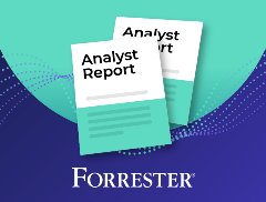 IllustrationfeaturingtwooverlappingdocumentslabeledAnalystReportsymbolizingprofessionalinsightsorevaluationsTheForresterlogoisprominentlydisplayedatthebottomemphasizingtheconnectiontoForrestersreportsandresearch