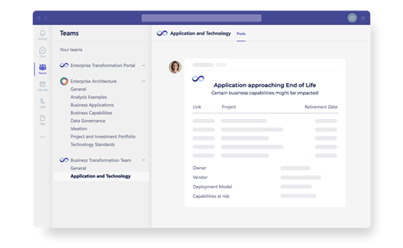 Application lifecycle planning_Teams