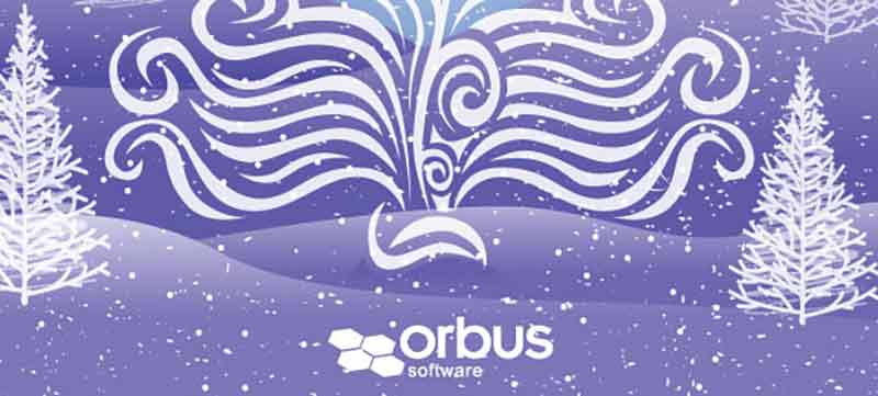 orbus christmas post logo